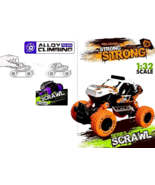 SUV Diecast Model with shock absorbers (springs) and big rubber tires Sc... - $36.94