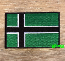 VINLAND FLAG PATCH Leif Erikson Moljinor viking asatru odin nordic rune ... - $5.99