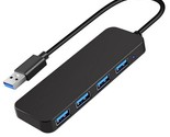 Usb 3.0 Hub, 4-Port Usb Hub Usb Splitter Usb Expander For Laptop, Xbox, ... - $15.99