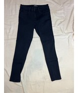 Almost Famous Women/Junior Black Skinny Jeans Size 7 Mid Rise E16 - $26.88 CAD