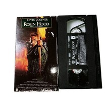 Robin Hood 1991 VHS Movie Kevin Costner Warner Rated PG-13 - £2.34 GBP