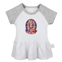 Retro Tattoo Girl Disco Pinup Art Newborn Baby Dress Infant 100% Cotton Clothes - £10.30 GBP