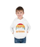 Toddler Unisex Pullover Fleece Hoodie, Great Outdoors Graphic, 60% Cotto... - £26.70 GBP