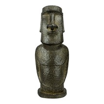 Moai Easter Island Rapa Nui Head Moldano Statue Sculpture Hard Plaster - $54.94