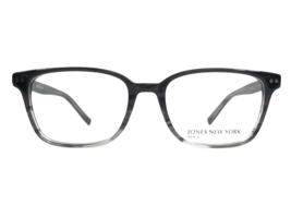 Jones New York Eyeglasses Frames J525 GREY Striped Square Full Rim 51-17... - $59.39