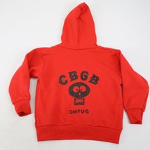 Vintage Youth CBGB Toddler Red Hoodie Size 4 New Graphic Rock OMFUG Club... - £21.42 GBP