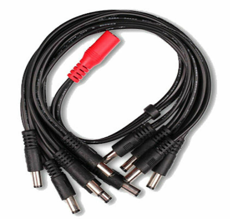 MOOER PDC-10S 10-Way STRAIGHT Shape Power Daisy Chain Cable SPECIAL PRICE - $9.80