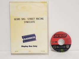 SRS - Street Racing Syndicate - Nintendo GameCube (2004) - DISC ONLY Blockbuster - $9.89