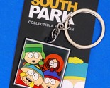 South Park Group Photo Keychain Charm Figure Kyle Kenny Cartman Stan - £9.44 GBP