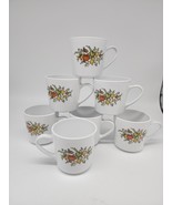 Vintage Spice of Life Centura by Corning Coffee Mugs Set of 7-Pc 1970&#39;s - €59,23 EUR