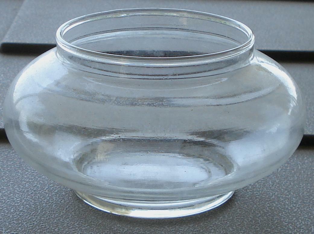 Nice Pressed Glass Votive Candle Holder, VERY GOOD CONDITION - $1.97