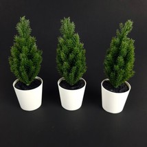 (Lot of 3) IKEA VINTERFINT Artificial Small Potted Plant Pot christmas Tree 7&quot; - £13.17 GBP