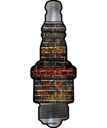 At Your Service Novelty Metal Spark Plug Sign J-083 - $37.96 CAD