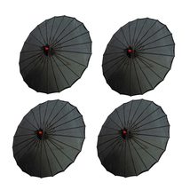 THY COLLECTIBLES Set of Four (4) 33&quot; Japanese Chinese Umbrella Parasols for Wedd - £24.61 GBP