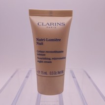 Clarins Nutri Lumiere Nourishing Rejuvenating Night Cream .5oz - $12.86