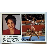 Mary Lou Retton Signed Autographed Color Photo Postcard - $367.97 MXN