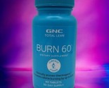 GNC Total Lean Burn 60 Cap 30 Day Supply Exp 04/2025 - $23.75