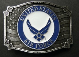 Us Air Force Wings Usaf Metal Belt Buckle 3.2 Inches - $17.10