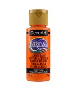 DecoArt, Bright Orange, Americana Acrylic Paint, 2 oz. - $84.89 MXN