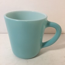 Vintage Pastel Blue Mug Coffee Cup Milk Glass - $17.82