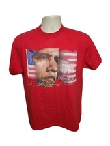 2008 Obama Historical New Beginning Adult Medium Red TShirt - £18.97 GBP