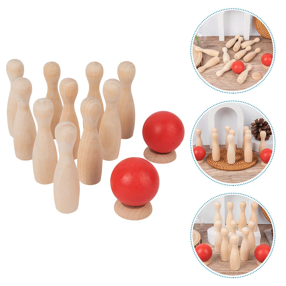 Mini Bowling Game Gross Motor Toys  3-5 en 3+ Year Old Party Favors Kids - £117.53 GBP