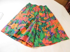 Womens Ladies Bon Worth elastic waist shorts flowers **See Measurements*... - £14.43 GBP