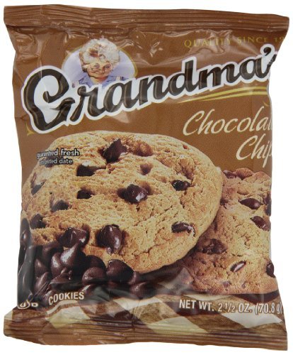 Grandma's Chocolate Chip Cookies - 33 Pks - Total 66 Cookies - $35.99