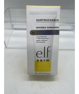 Invisible e.l.f. Suntouchable!Sunscreen SPF35 &amp; Blur Primer elf 1.69 COM... - $13.69 CAD