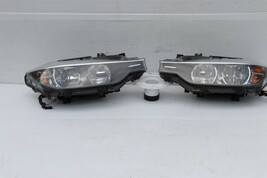 12-15 BMW F30 335i 328i 320i Halogen Headlight Lamps L&R Matching Set image 4