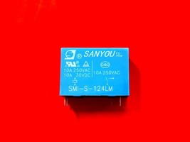 SMI-S-124LM, 24VDC Relay  Sanyou Brand New!!  - $6.50