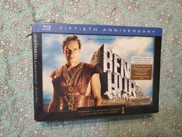 (Blu-ray) BEN-HUR (2011, 3-Disc Set, Limited Edition Fiftieth Anniversary) - $74.79