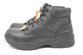 Skechers Men&#39;s Elton Steel Toe Leather Work Boots Size 9 New NO BOX - £31.63 GBP