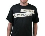 Famous Stars and Straps Más Famoso Camiseta Negra - $16.44+
