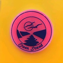 Owen Sound Ontario Canada Vintage Plastic Pin - $12.95