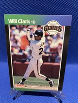 Will Clark # 249 1989 Donruss Baseball Card No Dot Error - £114.35 GBP