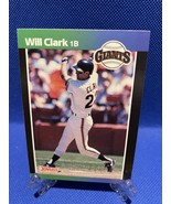 Will Clark # 249 1989 Donruss Baseball Card No Dot Error - $2,667.79 MXN