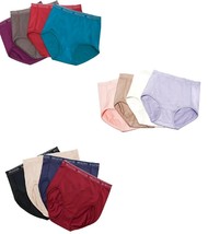 Breezies Nylon Microfiber Brief Panty Set of 4, 3, or 2 - £8.53 GBP+