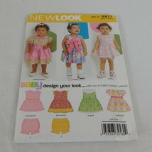 New Look 6877 Babies Infants Dresses Panties Sewing Pattern Uncut Size NB-L - £6.17 GBP