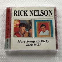 Rick Nelson More Songs By Ricky 21 BGO Records 2 albums on 1 CD  BGOCD521 - £7.87 GBP