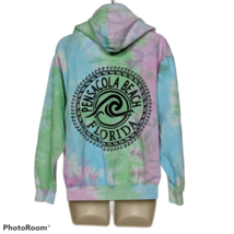 Exist Womens Pensacola Beach Florida Hoodie Tie Dye Size Small Colorful - $33.66