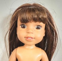 American Girl Wellie Wishers Ashlyn 14 1/2&quot; Inch Doll Brown Hair And Eyes - £19.89 GBP