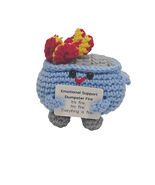 let's taco 'bout Knitted toy,Cute Desk Decor &amp; Novelty Gift for Friend - $15.58