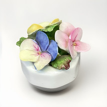 Aynsley England Bone China Flowers/Pansies Figurine Hand Molded/Painted ... - €12,90 EUR