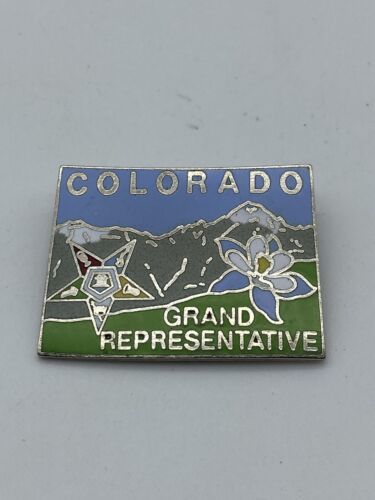 Vintage Colorado Grand Representative Mafco Travel Pin Pinback - $9.99