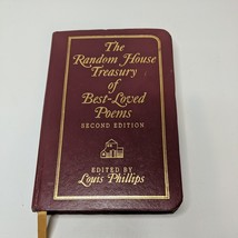 The Random House Treasury of Best-Loved Poems 2nd Ed. Hardcover Louis Phillips - £4.69 GBP