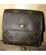 Louis Vuitton Monogram Canvas Trifold Wallet Elise Trifold - $178.96