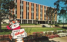 Battle Creek MI-Michigan Kellogg Company Tony The Tiger Postcard - £5.34 GBP