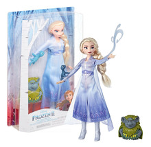 Disney&#39;s Frozen II Elsa Fashion Pabbie And Salamander 11&quot; Doll New in Package - £11.93 GBP