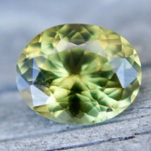 Natural Green Chrysoberyl | Oval Cut | 1.30 carat | 7.64x6.22mm | Loose Gemstone - £323.73 GBP